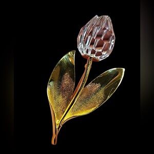 Swarovski VTG Tulip Brooch